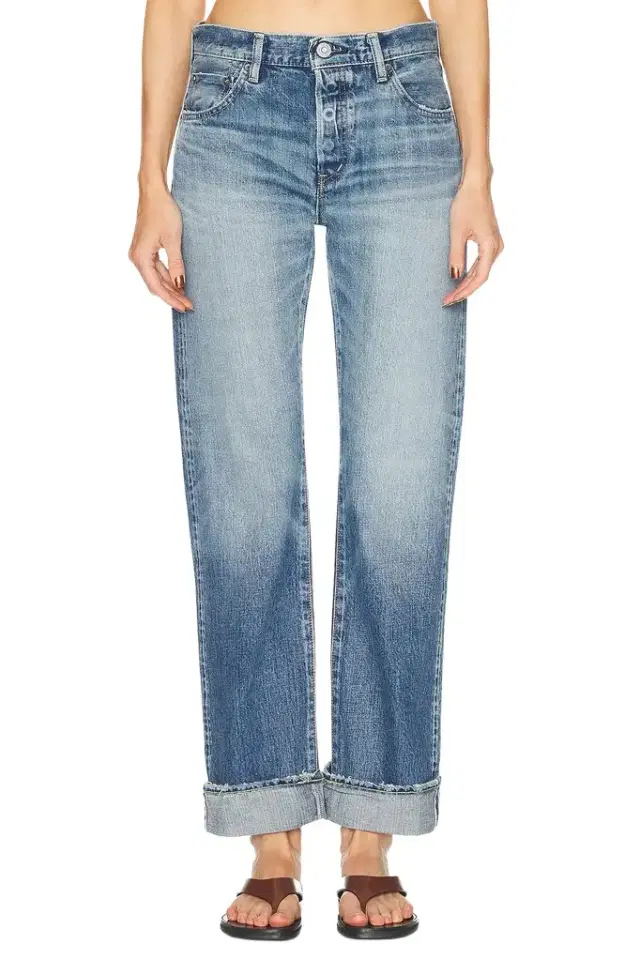 Moussy Vintage Deltona Straight Jeans