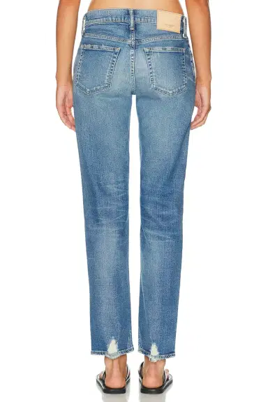 Moussy Vintage Velma Slim Straight Leg Jeans | Thumbnail 4
