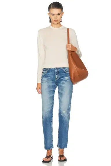 Moussy Vintage Velma Slim Straight Leg Jeans | Thumbnail 5