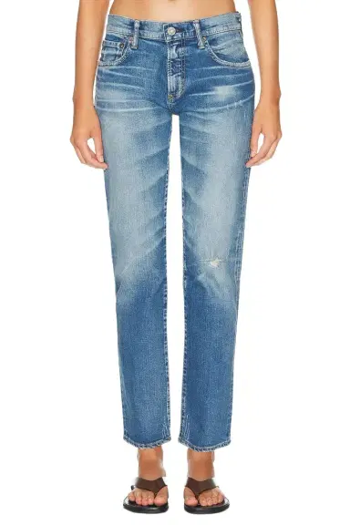 Moussy Vintage Velma Slim Straight Leg Jeans | Thumbnail 1