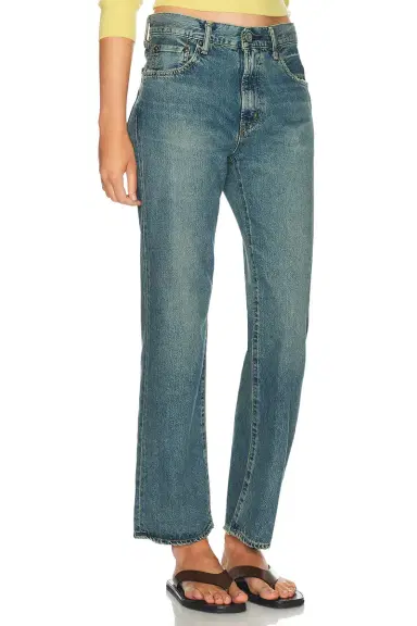 Moussy Vintage Lafayette Straight Leg Jeans | Thumbnail 2