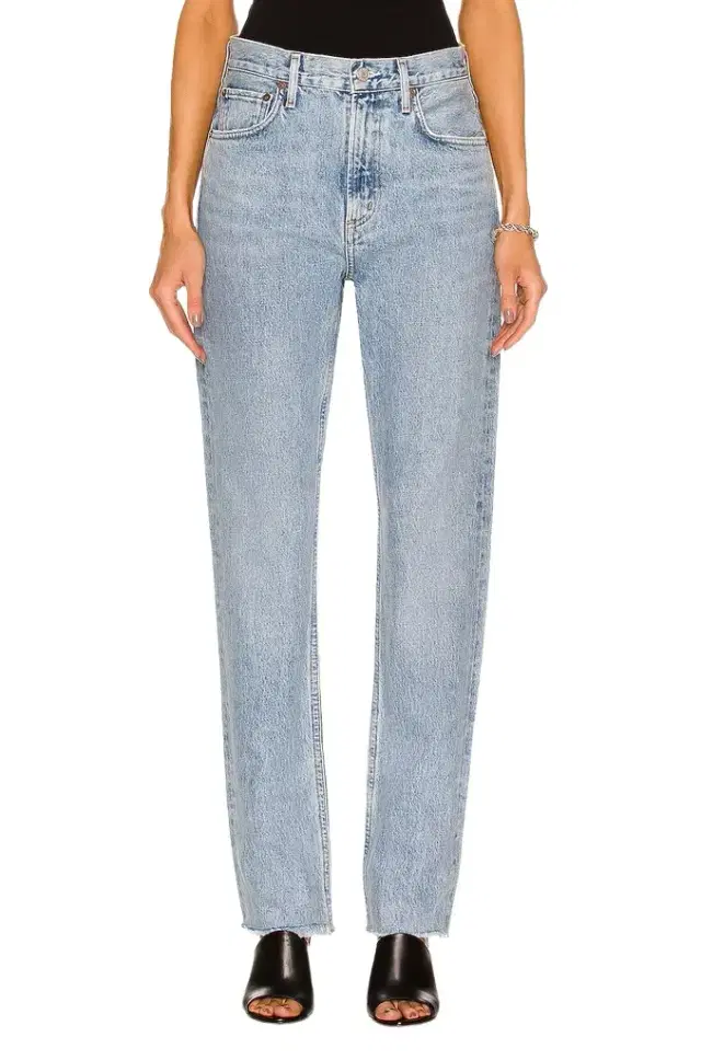 AGOLDE Cherie High Rise Straight Jeans
