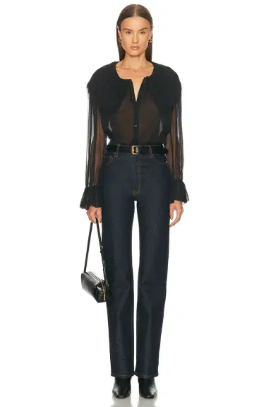 Frame Tiered Statement Blouse | Thumbnail 4