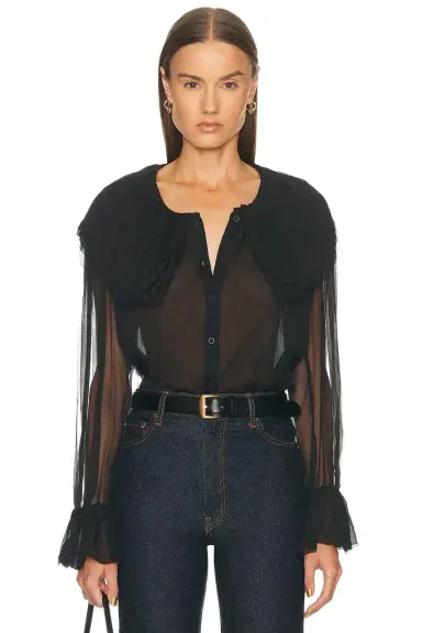 Frame Tiered Statement Blouse | Thumbnail 1