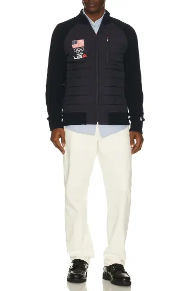 Polo Ralph Lauren Winter Olympics Nylon Sweater Full Zip | Thumbnail 3