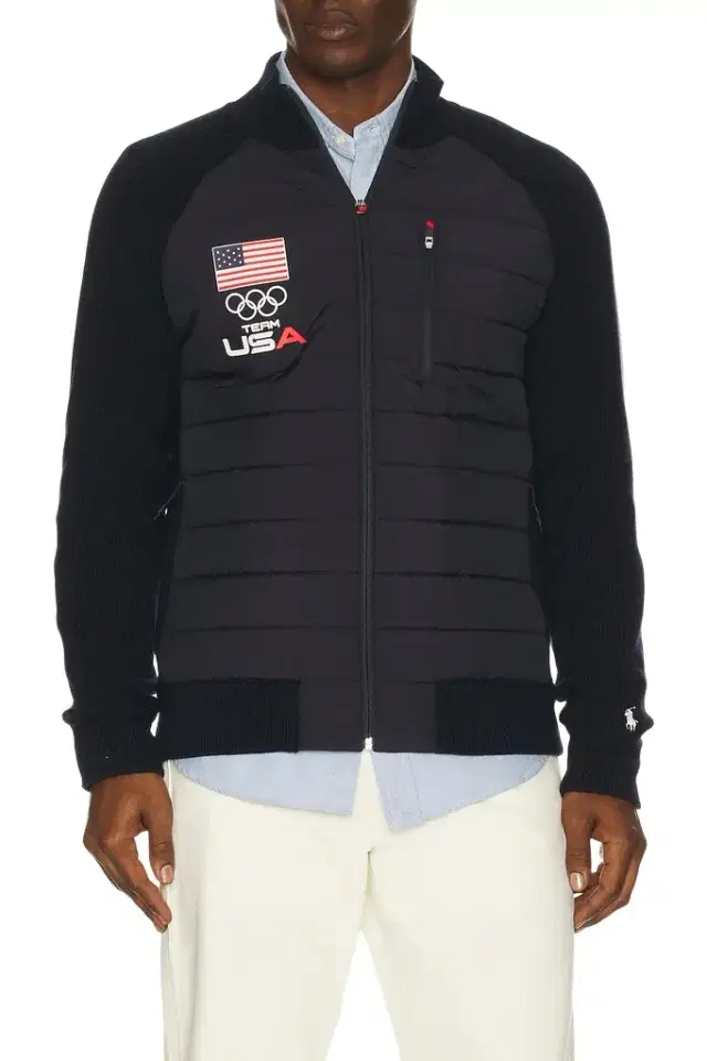 Polo Ralph Lauren Winter Olympics Nylon Sweater Full Zip