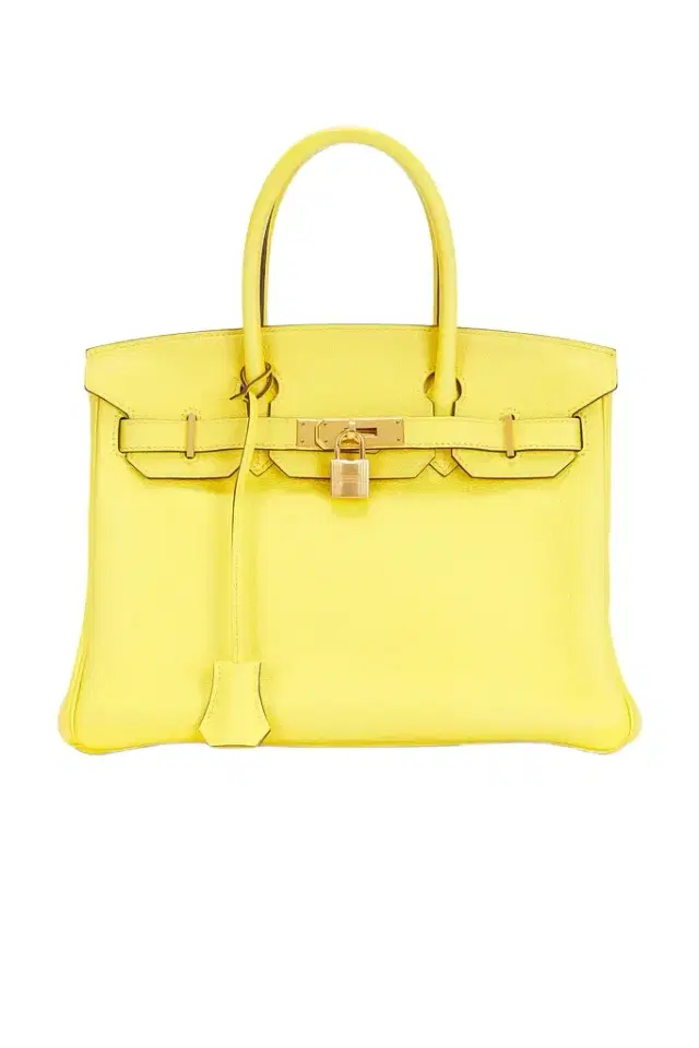 HERMÈS Hermes Novillo Birkin 30 Retourne Handbag