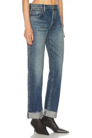 Moussy Vintage Hopewell Straight Jeans | Thumbnail 2