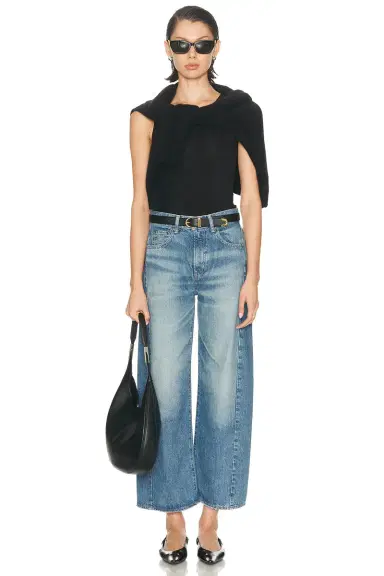 Moussy Vintage Bayard Side Line Cocoon Jeans | Thumbnail 5