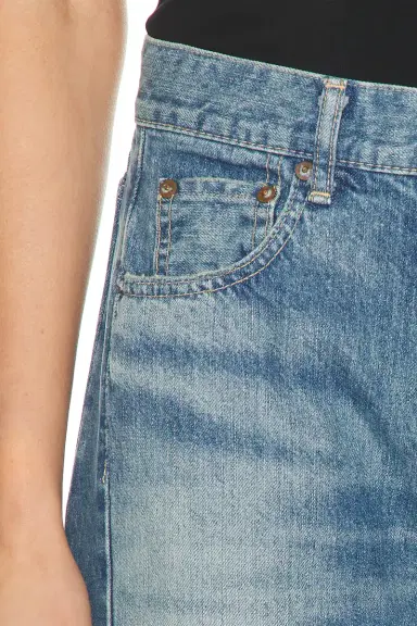 Moussy Vintage Bayard Side Line Cocoon Jeans | Thumbnail 6