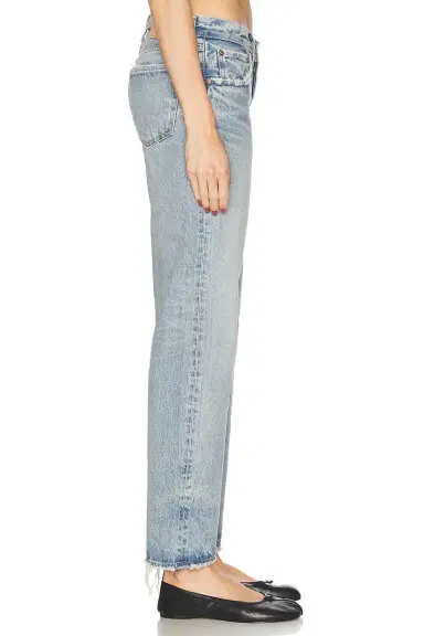 Moussy Vintage Wildwood Straight Low Jeans | Thumbnail 3