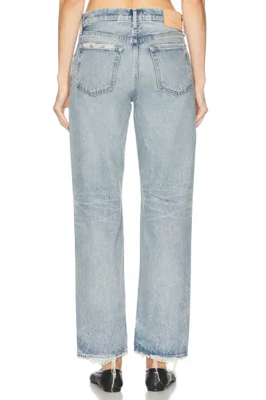 Moussy Vintage Wildwood Straight Low Jeans | Thumbnail 4