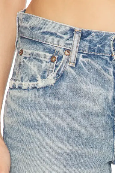 Moussy Vintage Wildwood Straight Low Jeans | Thumbnail 6