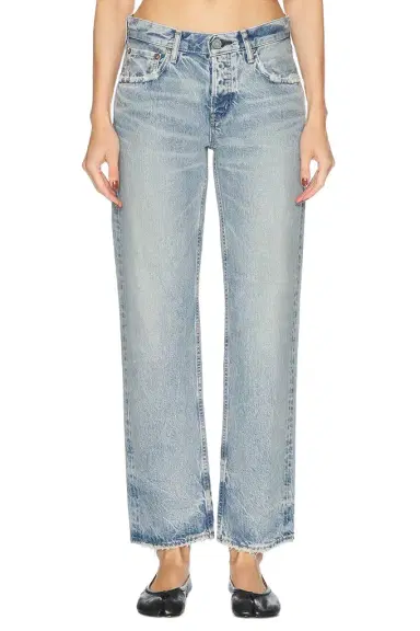 Moussy Vintage Wildwood Straight Low Jeans | Thumbnail 1