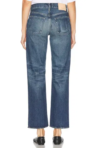 Moussy Vintage Cedarhurst Straight Low Jeans | Thumbnail 4