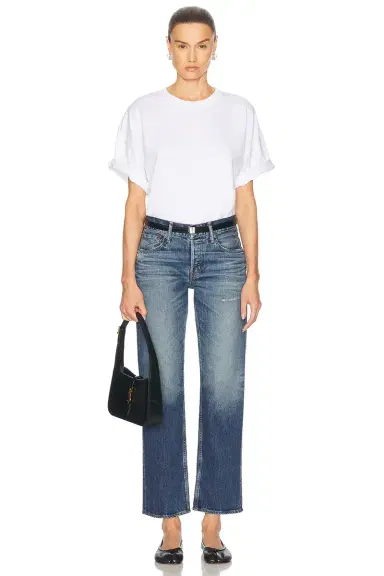 Moussy Vintage Cedarhurst Straight Low Jeans | Thumbnail 5