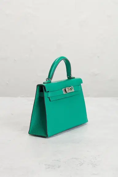 HERMÈS Hermes Epsom Kelly 20 Amazone Handbag | Thumbnail 4