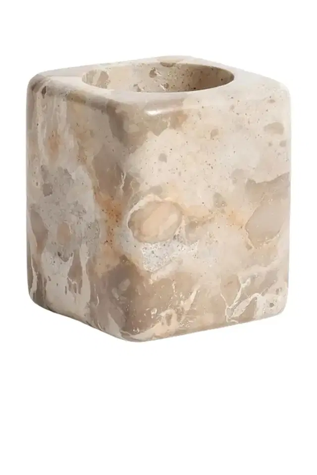 Marble Vanity Jar Marble Vanity Jar
