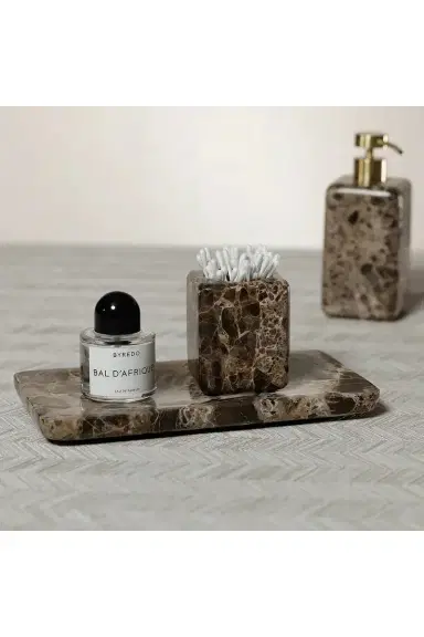 The Favorites Marble Vanity Jar | Thumbnail 3 The Favorites Marble Vanity Jar | Thumbnail 3