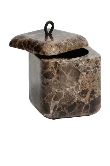 The Favorites Marble Lidded Vanity Jar | Thumbnail 2 The Favorites Marble Lidded Vanity Jar | Thumbnail 2