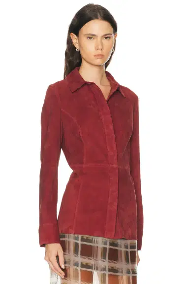Frame The Suede Shirt | Thumbnail 2 Frame The Suede Shirt | Thumbnail 2