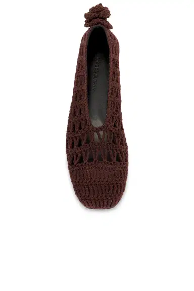 Magda Butrym Crochet Ballet Flat | Thumbnail 4 Magda Butrym Crochet Ballet Flat | Thumbnail 4
