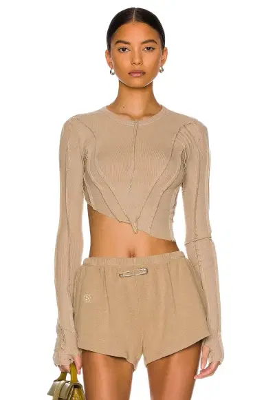 SAMI MIRO VINTAGE Asymmetric Long Sleeve Tee | Thumbnail 1