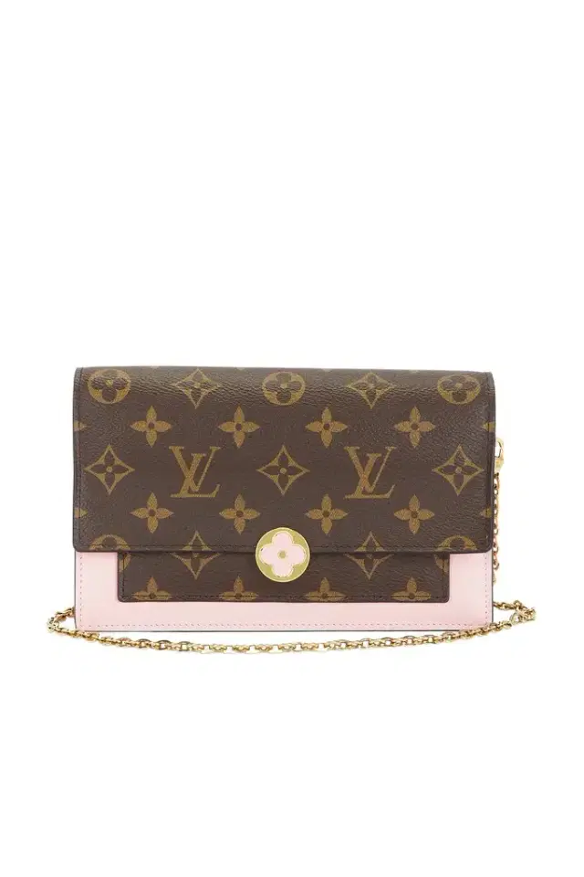 Louis Vuitton Louis Vuitton Monogram Flore Wallet On Chain