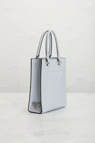 Prada Prada Mini Drill Tote Bag | Thumbnail 4 Prada Prada Mini Drill Tote Bag | Thumbnail 4