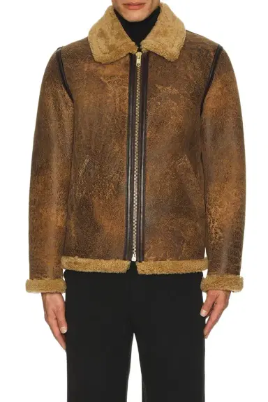 SCHOTT Sheepskin Jacket | Thumbnail 1 SCHOTT Sheepskin Jacket | Thumbnail 1