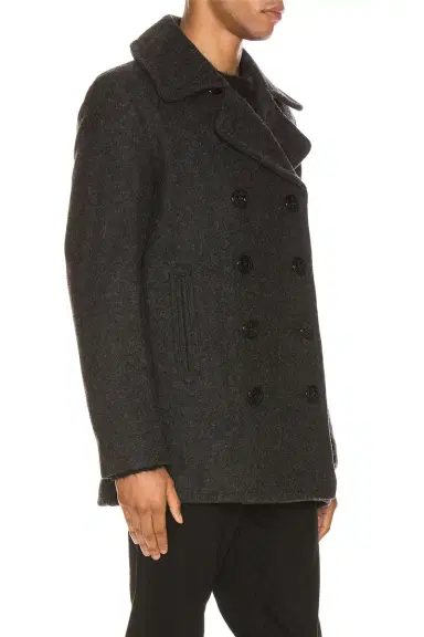 SCHOTT Slim Fit Peacoat | Thumbnail 3 SCHOTT Slim Fit Peacoat | Thumbnail 3