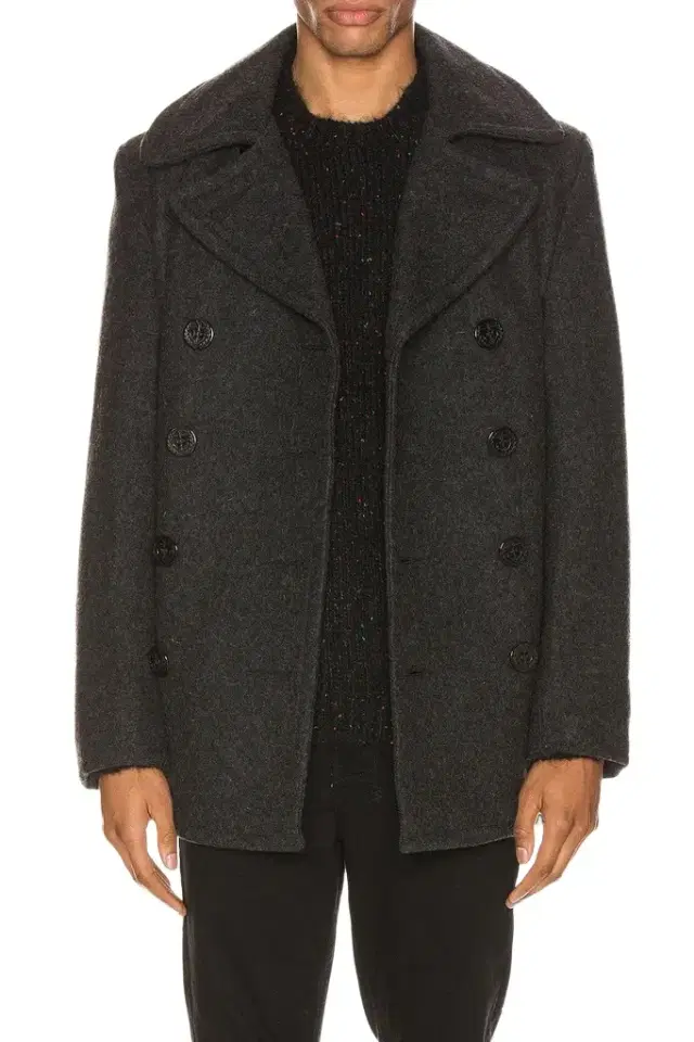 SCHOTT Slim Fit Peacoat