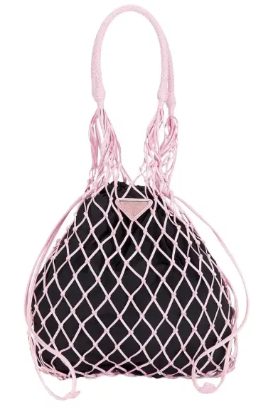 Prada Prada Tessuto Net Tote Bag | Thumbnail 1 Prada Prada Tessuto Net Tote Bag | Thumbnail 1