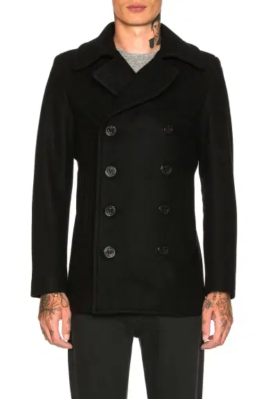 SCHOTT Slim Fit Peacoat | Thumbnail 2 SCHOTT Slim Fit Peacoat | Thumbnail 2