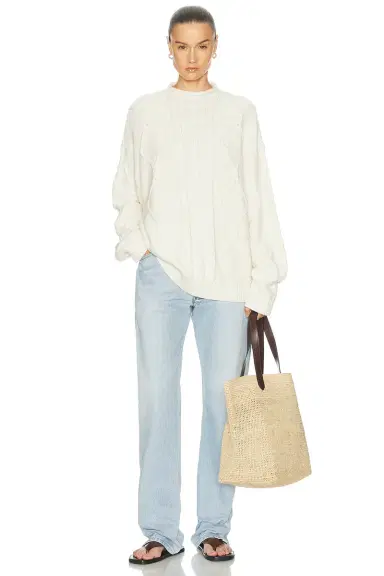 SRG Amberlyn Roll Neck Cable Sweater | Thumbnail 4
