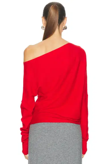 SRG Yolaine Cashmere Off-shoulder Sweater | Thumbnail 4 SRG Yolaine Cashmere Off-shoulder Sweater | Thumbnail 4
