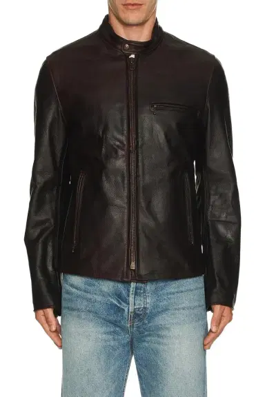 SCHOTT NYC Cafe Racer Jacket | Thumbnail 1 SCHOTT NYC Cafe Racer Jacket | Thumbnail 1