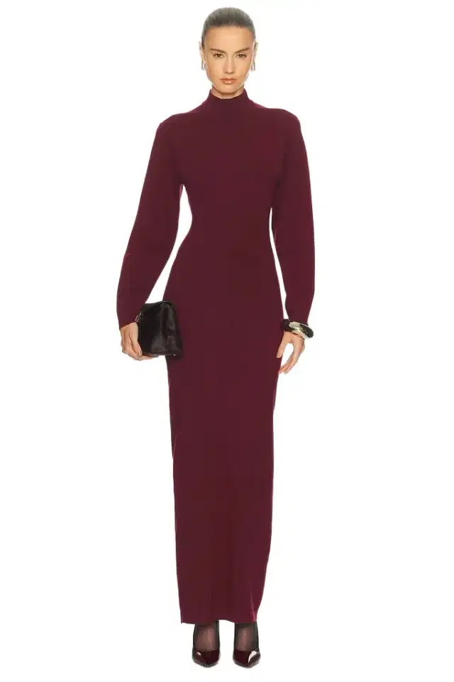 SRG Gloria Mock Neck Maxi Dress