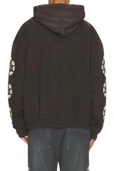 Barriers Worldwide Cowrie Shell Hidden Pocket Hoodie | Thumbnail 3