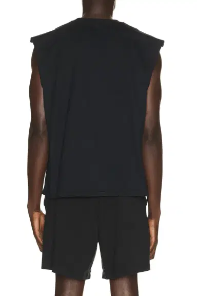Skims Heavyweight Cotton Cropped Cutoff Tee | Thumbnail 2