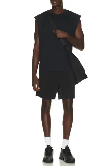 Skims Heavyweight Cotton Cropped Cutoff Tee | Thumbnail 3