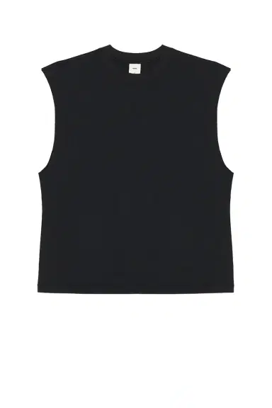 Skims Heavyweight Cotton Cropped Cutoff Tee | Thumbnail 4