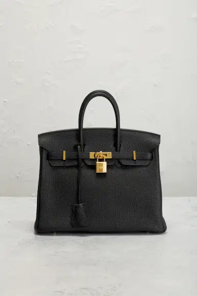 HERMÈS Hermes Clemence Birkin 25 Handbag | Thumbnail 2