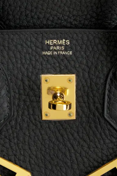 HERMÈS Hermes Clemence Birkin 25 Handbag | Thumbnail 5