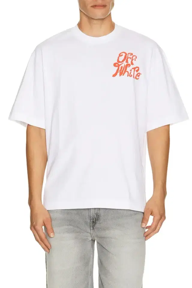 Off-White Grass Ink Logo Skate Tee