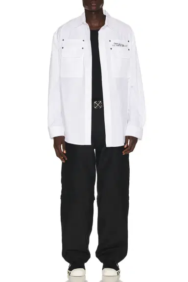 Off-White Type Arrow Overshirt | Thumbnail 3