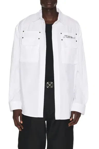 Off-White Type Arrow Overshirt | Thumbnail 1