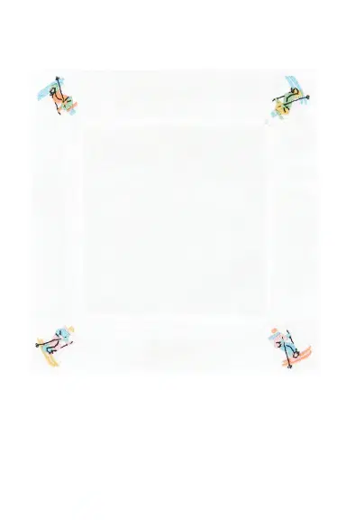 Abbode Skier Napkin | Thumbnail 2