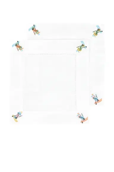 Abbode Skier Napkin | Thumbnail 1