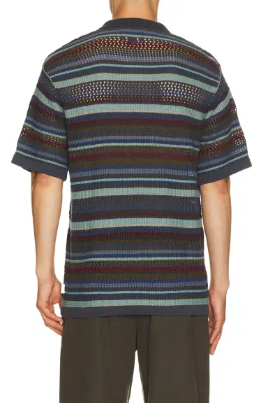 thisisneverthat Striped Knit Polo | Thumbnail 3